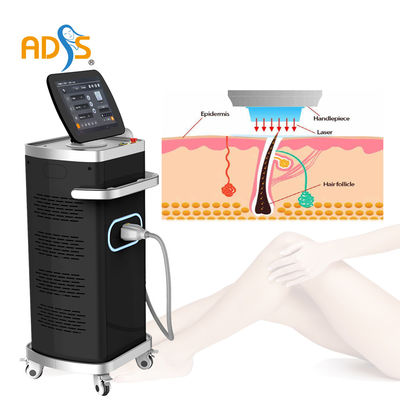 LCD 755nm+808nm+1064nm Diode Laser Haarverwijderingsmachine Met Medische CE
