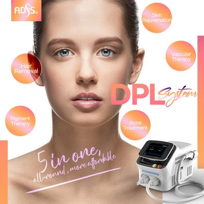 IPL DPL de Machine van de Huidverjonging, 4000W-Machine van de Laser de Vasculaire Verwijdering
