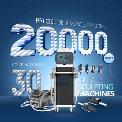 Upgrade de populaire EMS Sculpt vetreductie, bouw spiervormende stimulator, beeldhouwmachine