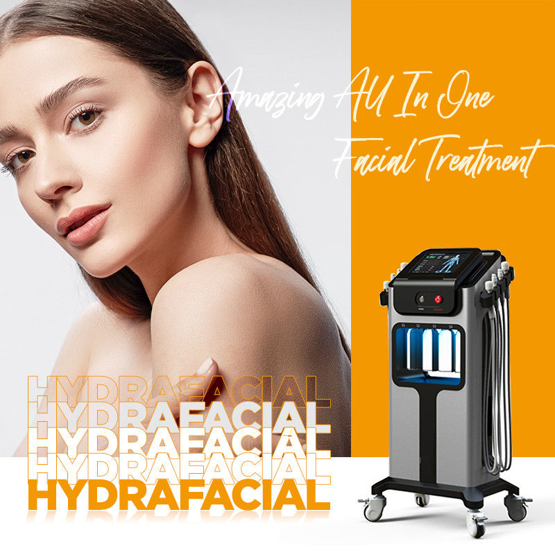 De nieuwste Schoonheidsmachine A0645 7 in 1 Zuurstof Gezichts/Hydra-het Water pelt/rf/Ultrasoon